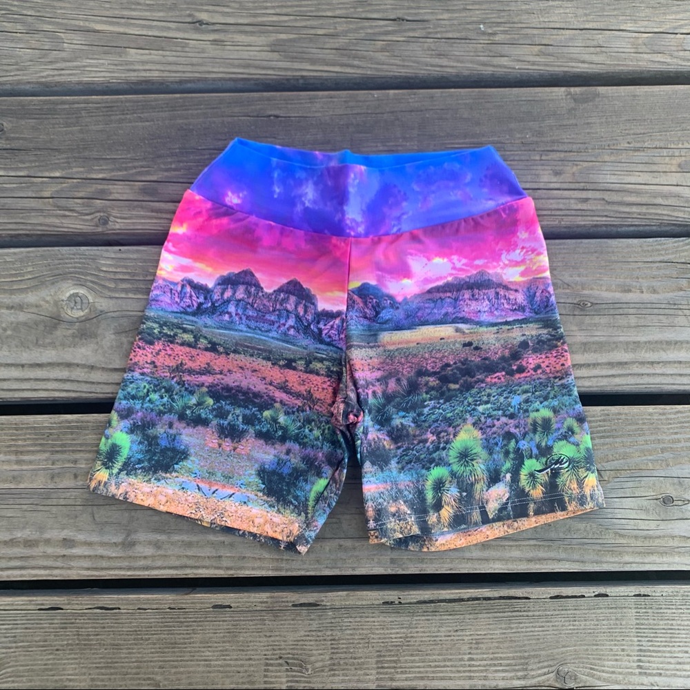 Gorgeous Printed Fitness Shorts